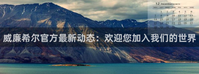 壹号娱乐体育用品：威廉希尔官方最新动态：欢迎您加入我们的世界