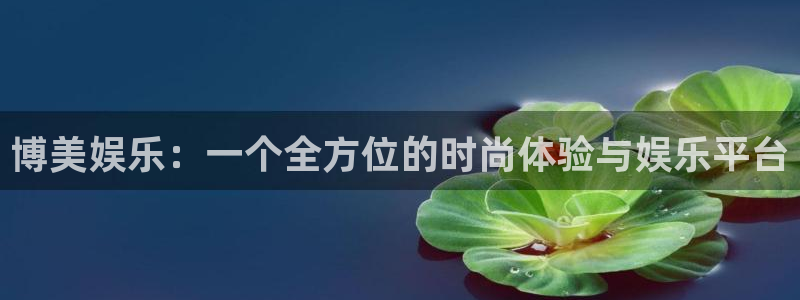 壹号娱乐代理注册官网入口：博美娱乐：一个全方位的时尚体验与娱乐平台