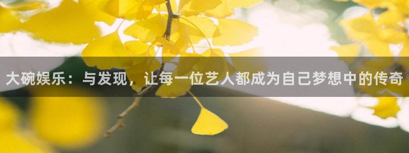 壹号娱乐体育论坛：大碗娱乐：与发现，让每一位艺人都成为自己梦想中的传奇